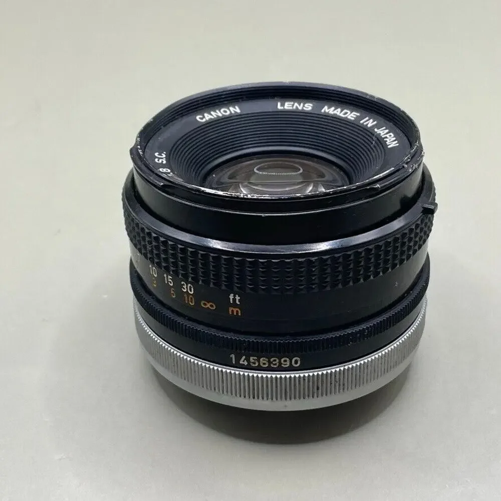 Canon FD 50mm 1:1.8 Film Camera Lens, Made‎ In Japan